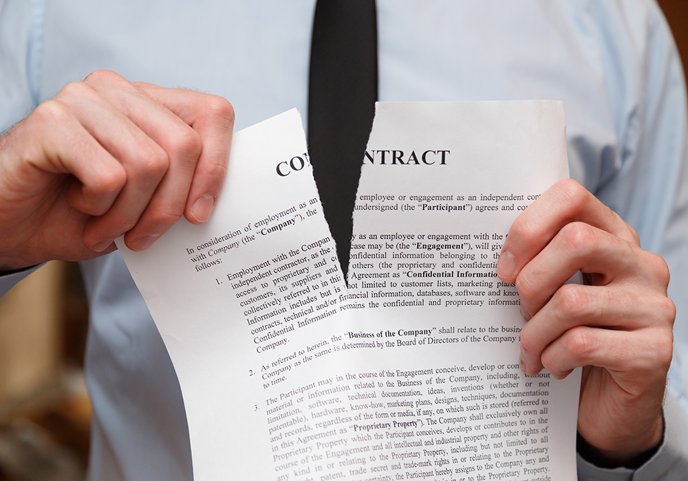 What Happens If You Accidentally Breach an NIL Contract